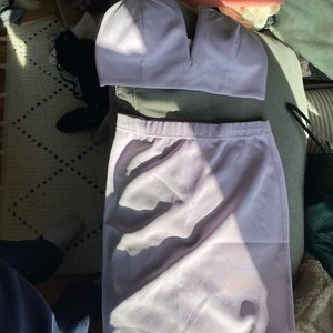 Violet two piece